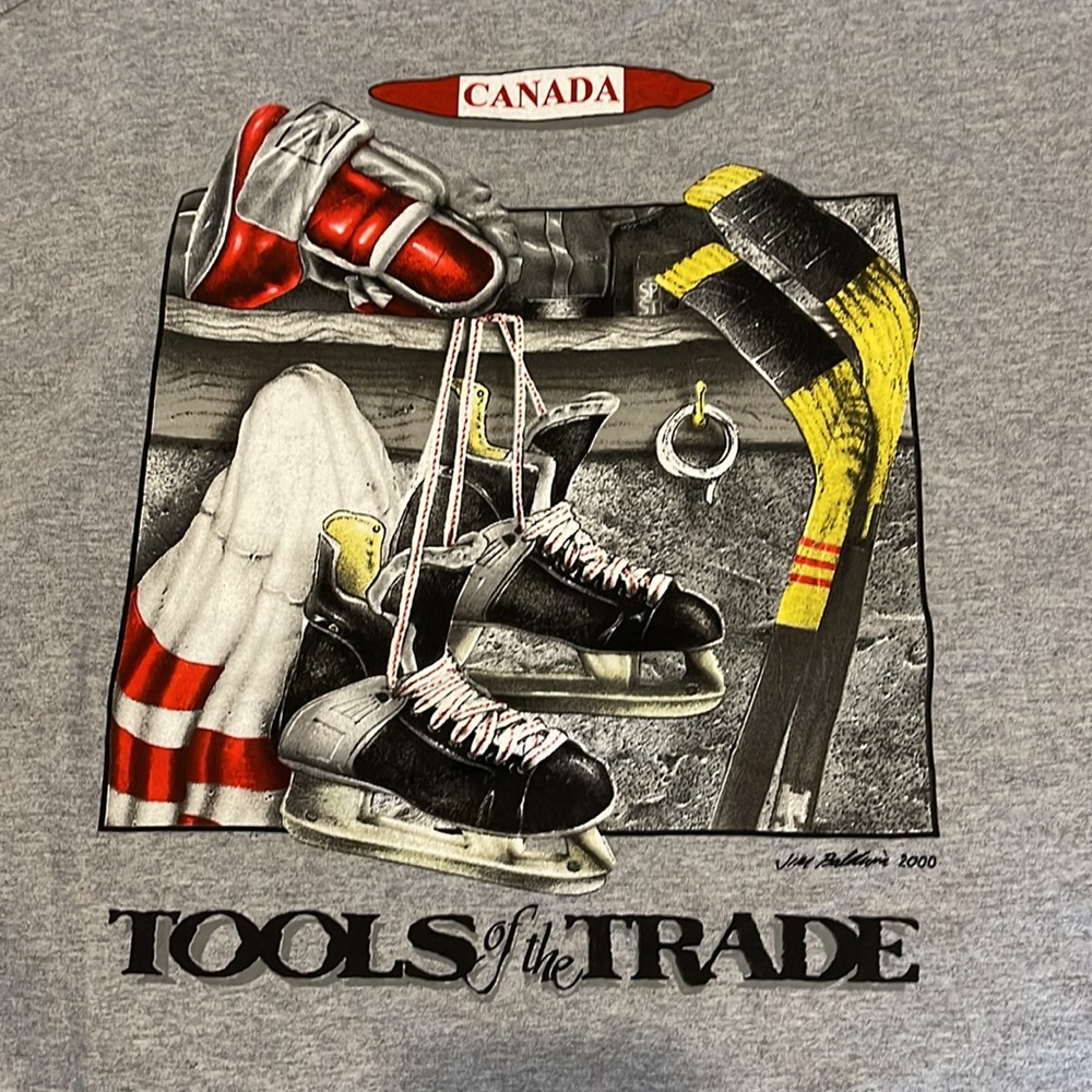 Canada hockey mens t shirt size large new